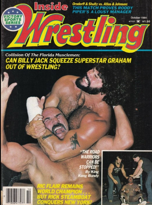 Inside Wrestling October 1984 Magazine PWcatalog