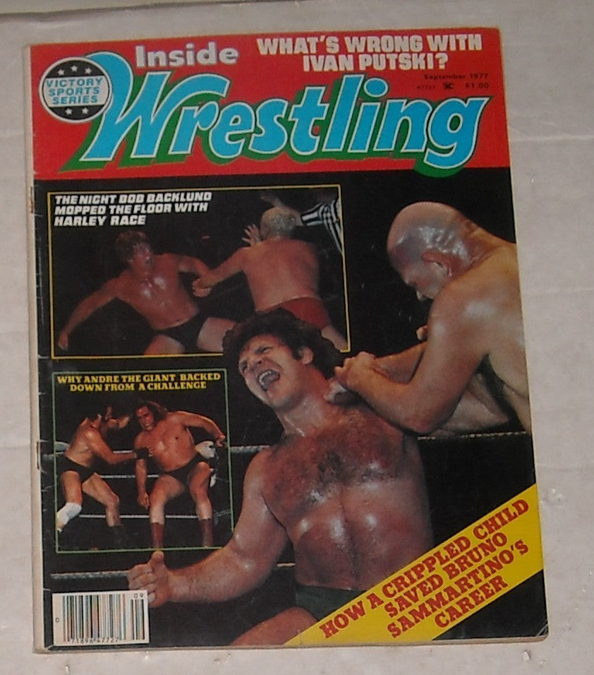 Inside Wrestling September 1977 Magazine PWcatalog
