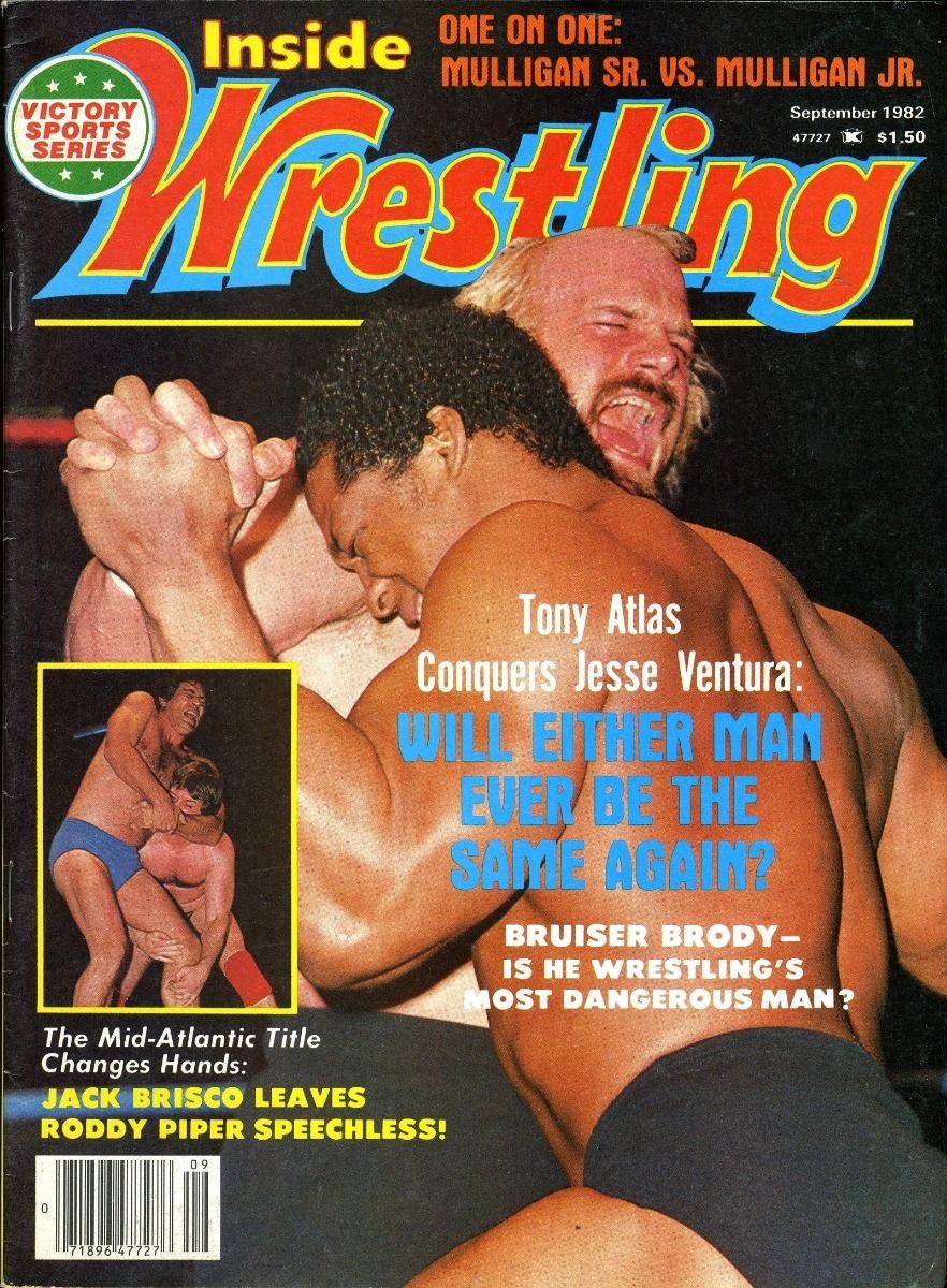 Inside Wrestling September 1982 Magazine PWcatalog