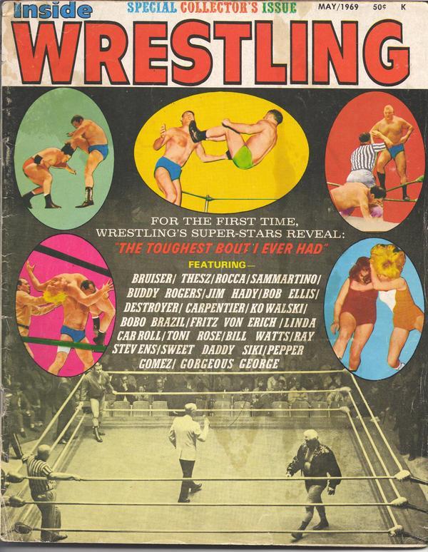 Inside Wrestling May 1969 Magazine PWcatalog