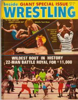 Inside Wrestling June 1970 Magazine PWcatalog
