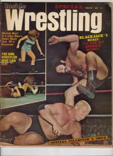 Inside Wrestling 1970 Magazine PWcatalog