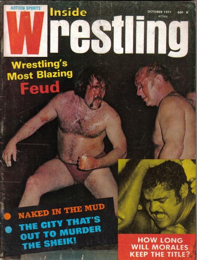Inside Wrestling October 1971 Magazine PWcatalog