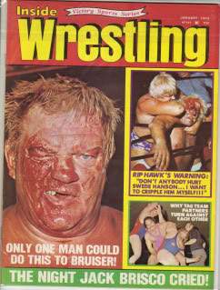 Inside Wrestling January 1975 Magazine PWcatalog