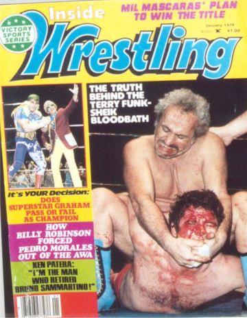 Inside Wrestling January 1978 Magazine PWcatalog
