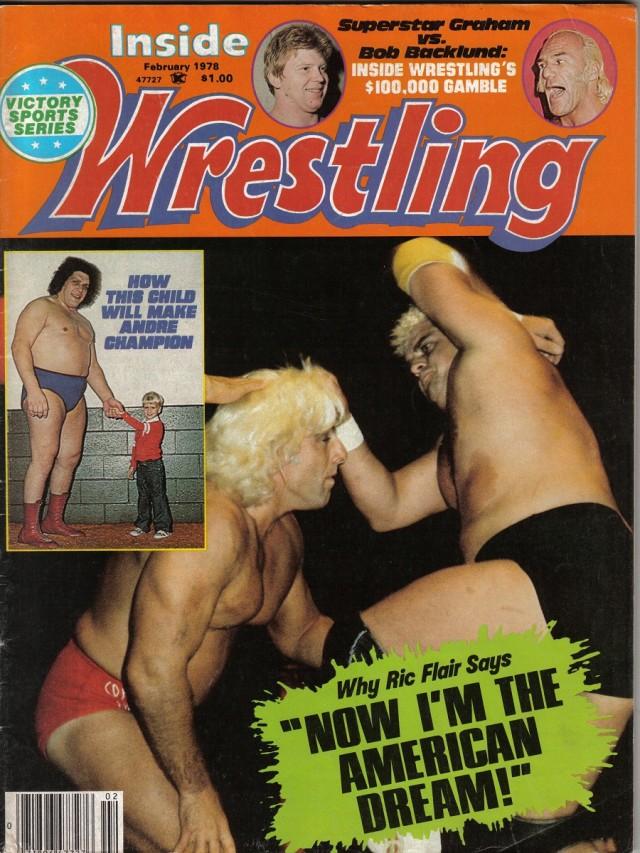 Inside Wrestling February 1978 Magazine PWcatalog