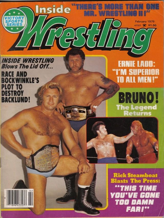 Inside Wrestling February 1979 Magazine PWcatalog