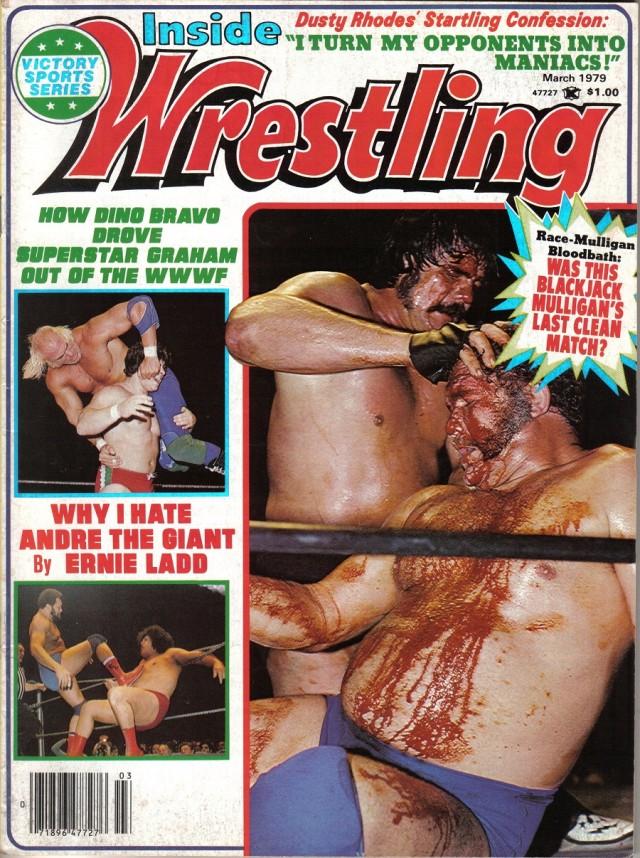 Inside Wrestling March 1979 Magazine PWcatalog