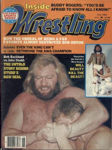 Inside Wrestling 1983 Magazine PWcatalog