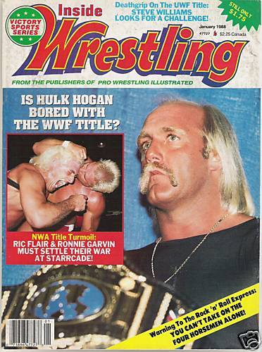 Inside Wrestling January 1985 Magazine PWcatalog
