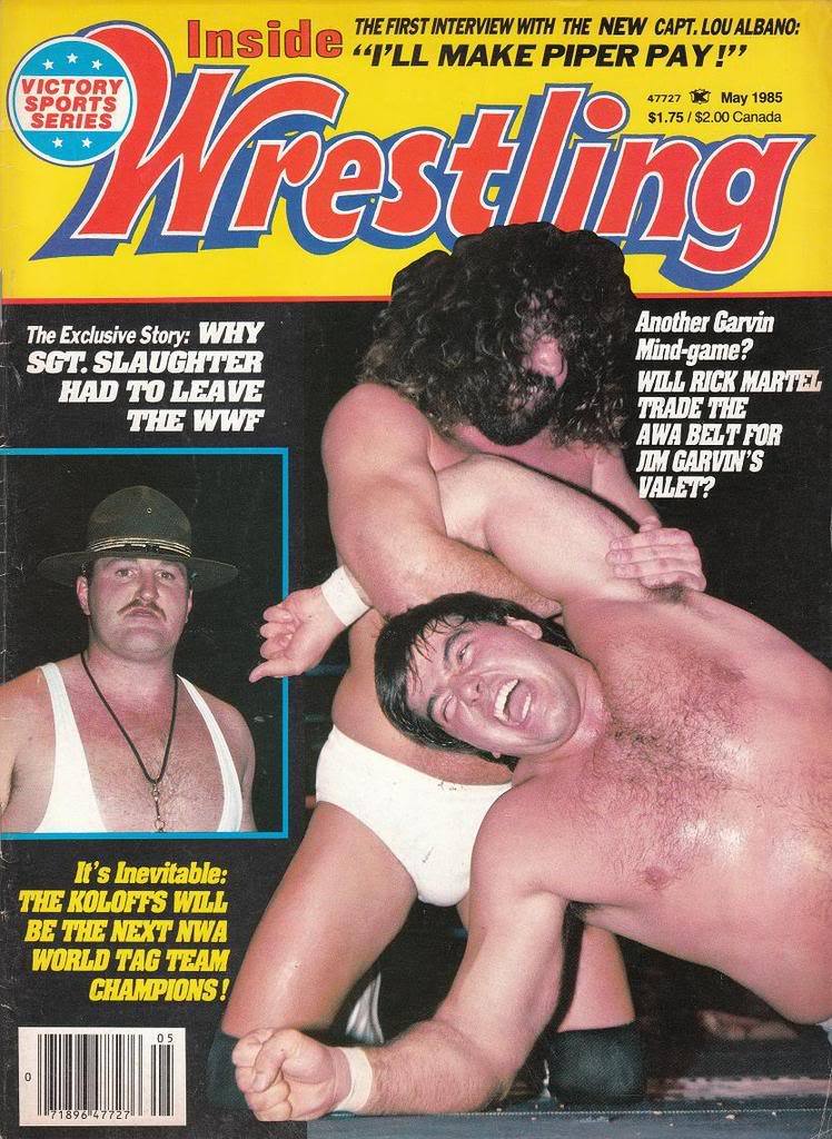 Inside Wrestling May 1985 Magazine PWcatalog