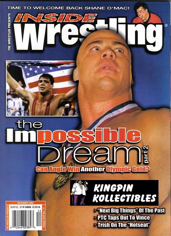 Inside Wrestling December 2002 Magazine PWcatalog