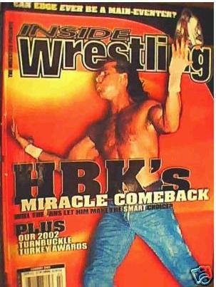 Inside Wrestling February 2003 Magazine PWcatalog