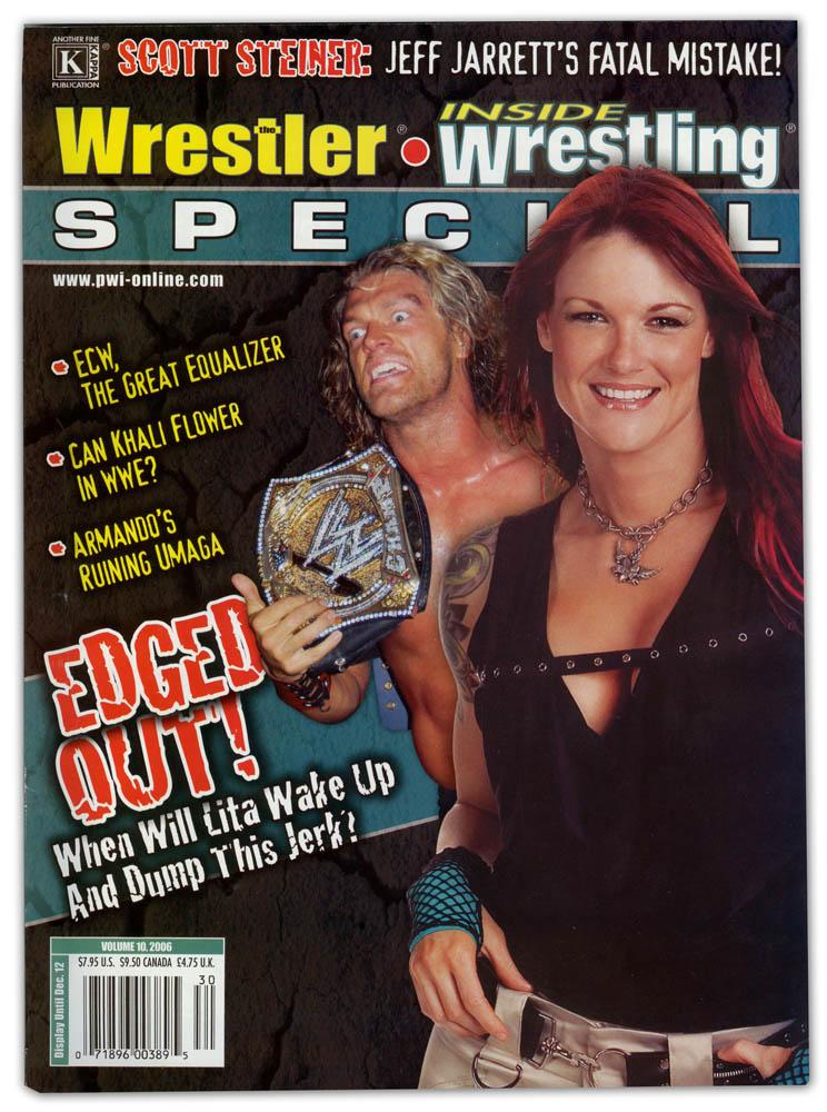 Inside Wrestling December 2006 Magazine PWcatalog