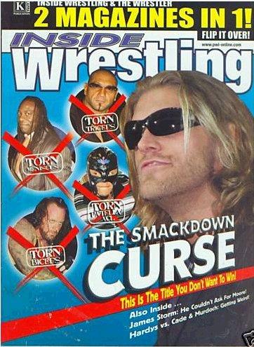 Inside Wrestling 2007 Magazine PWcatalog