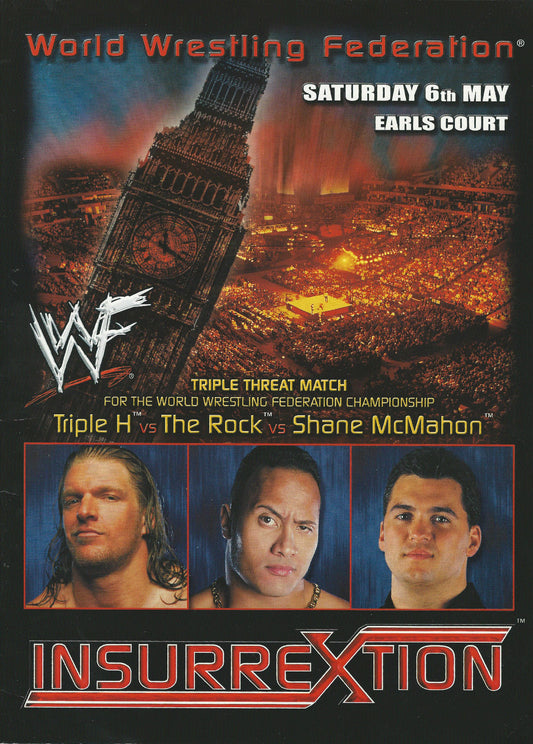 Insurrextion 2000 Program