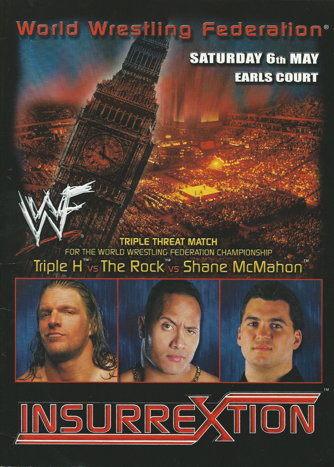 Insurrextion 2000 Program