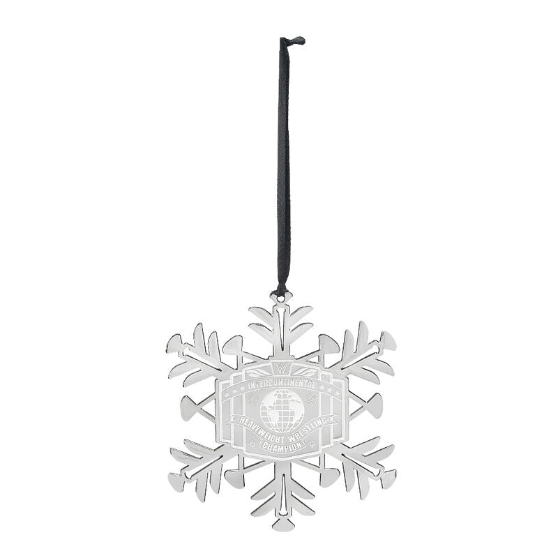 Intercontinental Championship Snowflake Ornament Pwcatalog