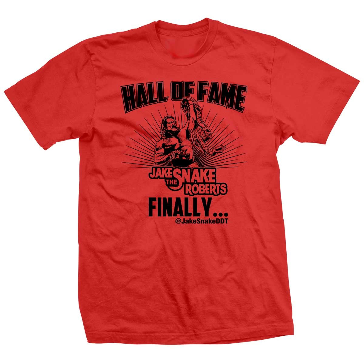 Jake Roberts Finally T-Shirt Pwcatalog