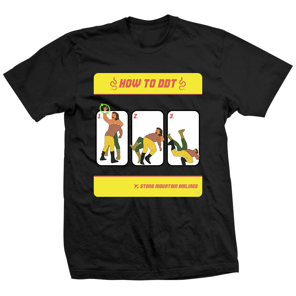 Jake Roberts How To DDT T-Shirt Pwcatalog
