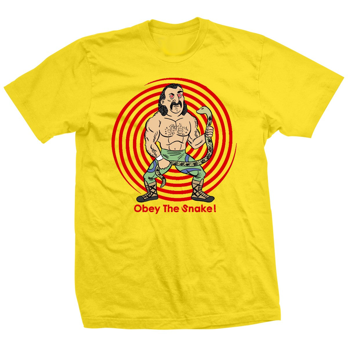 Jake Roberts Obey The Snake T-Shirt Pwcatalog