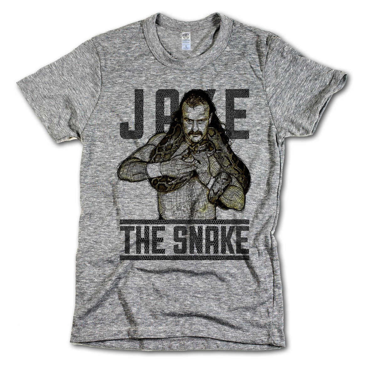 Jake Roberts Sketch Color by 500 Level T-Shirt Pwcatalog