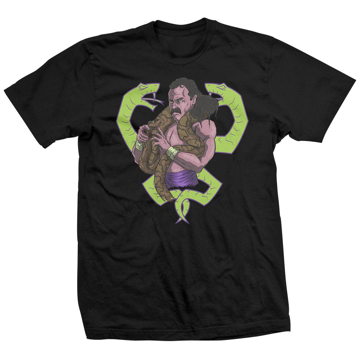 Jake Roberts The Snake T-Shirt Pwcatalog