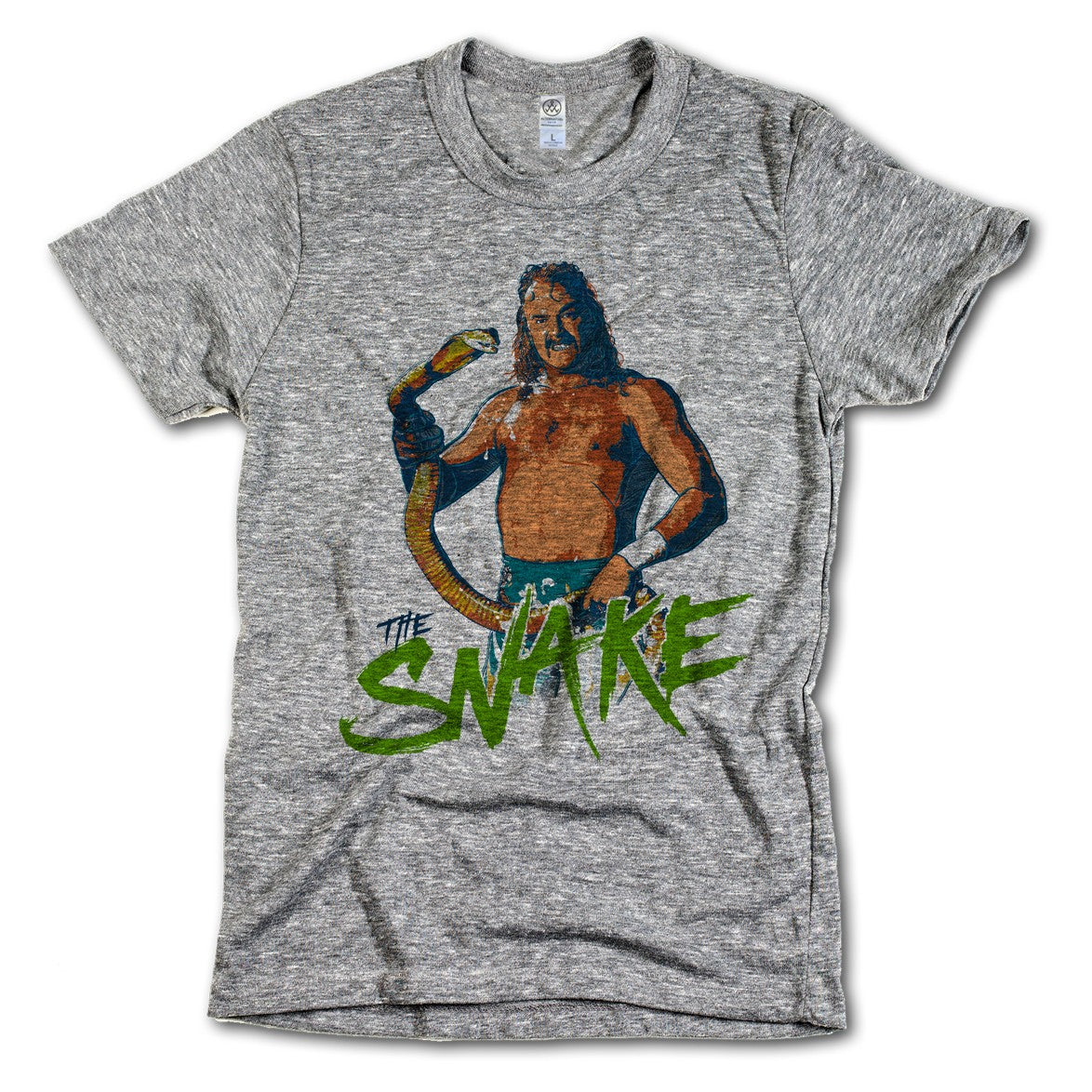 Jake Roberts The Snake by 500 Level T-Shirt Pwcatalog