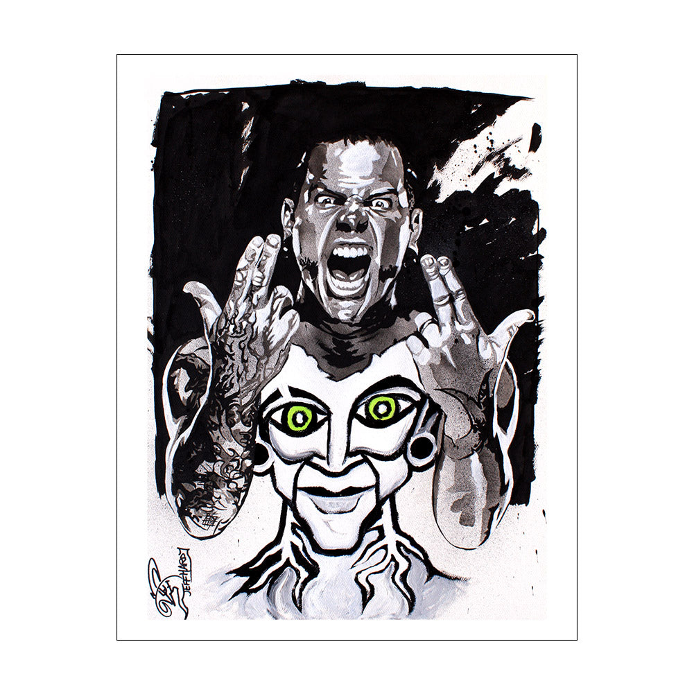 Jeff Hardy Rob Schamberger 11 x 14 Art Print Pwcatalog