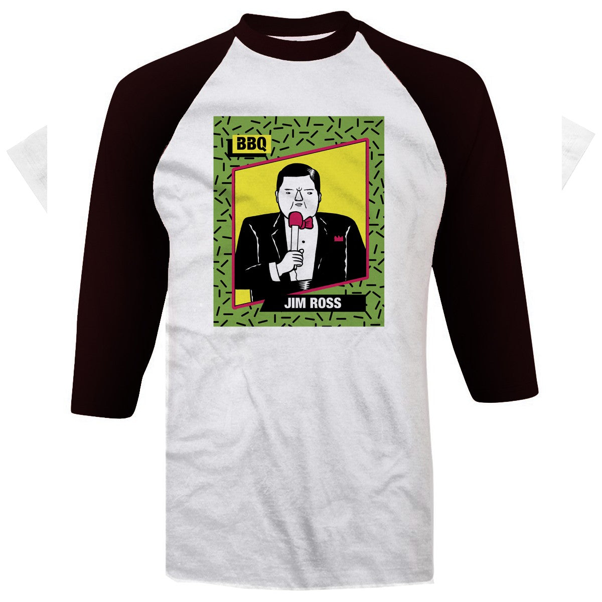 Jim Ross 90's Trading Card T-Shirt Pwcatalog