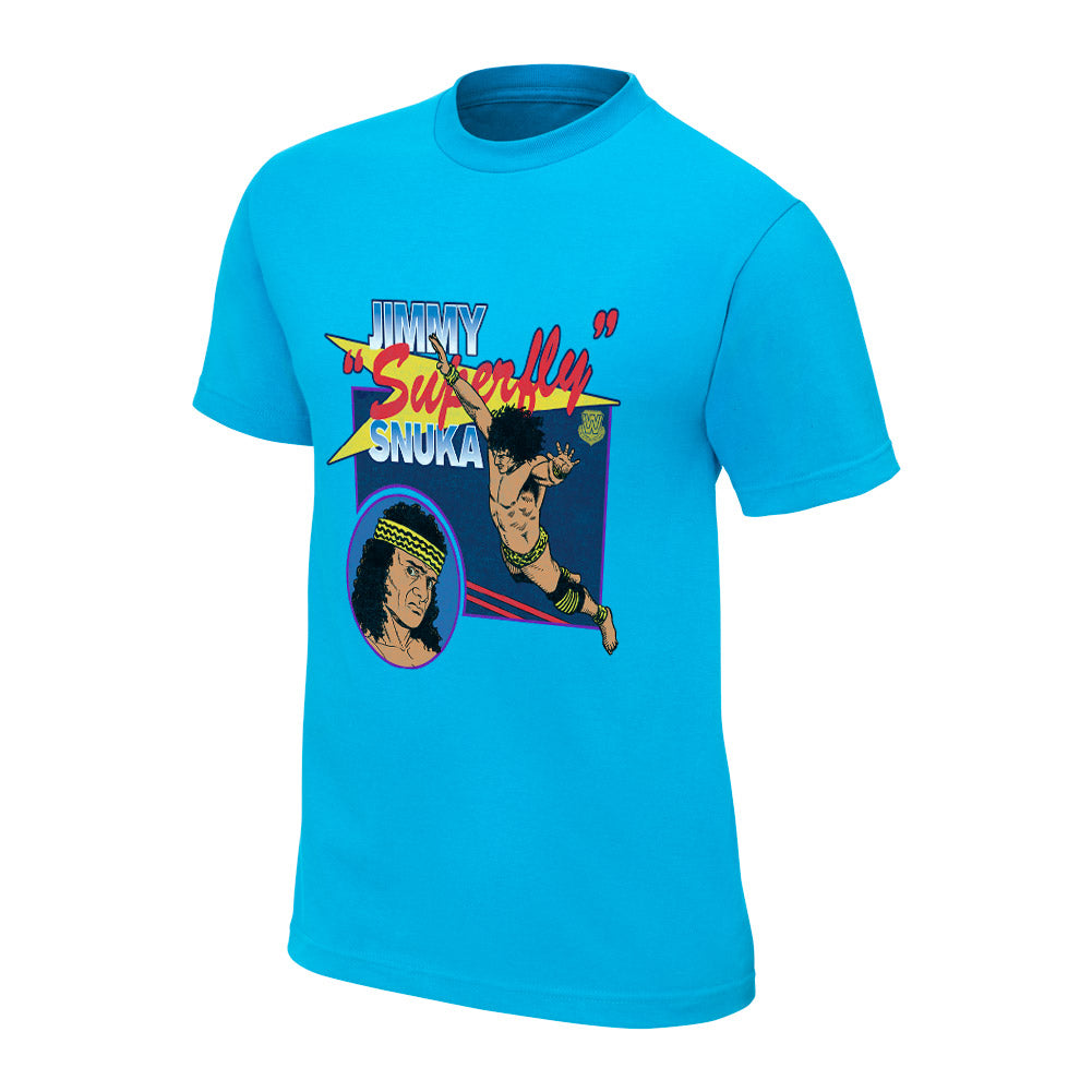 Jimmy Snuka Over The Top Rope T-Shirt Pwcatalog