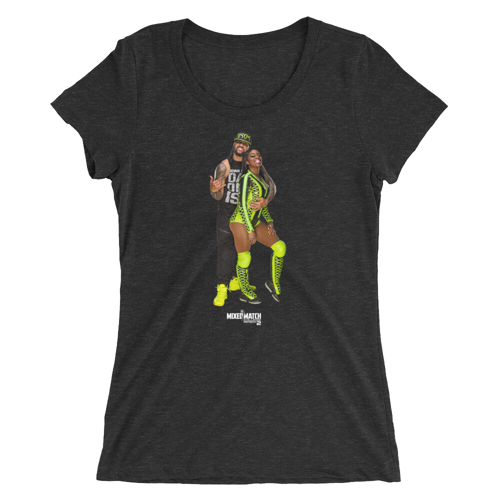 Jimmy Uso & Naomi MCC Photo Women's Tri-Blend T-Shirt Pwcatalog