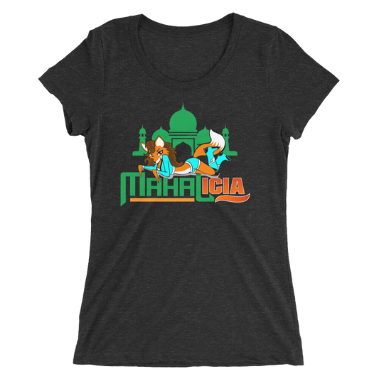 Jinder Mahal & Alicia Fox MMC Mahalicia Logo Women's Tri-Blend T-Shirt Pwcatalog