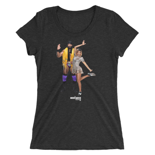 Jinder Mahal & Alicia Fox MMC Photo Women's Tri-Blend T-Shirt Pwcatalog