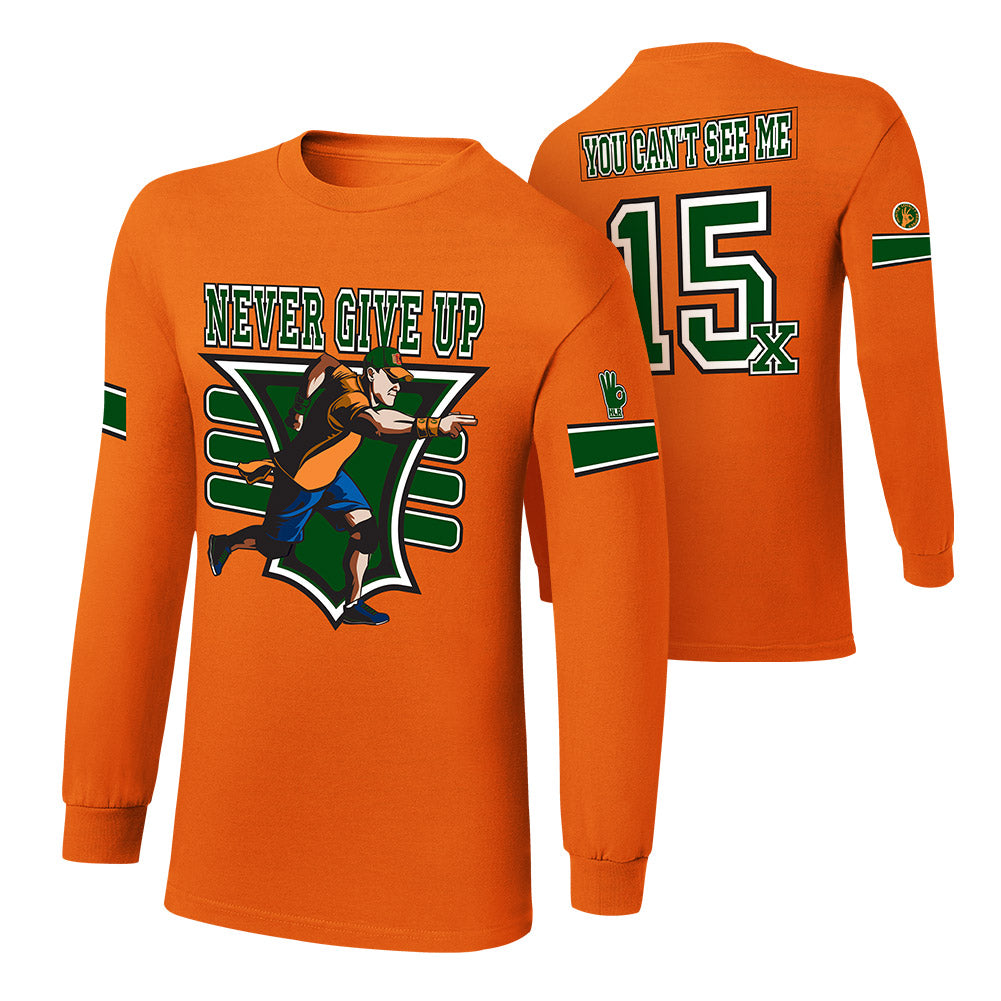 John Cena 15X Youth Long Sleeve T-Shirt Pwcatalog