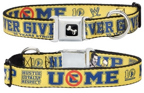 John Cena You Can't See Me Dog Collar Pwcatalog