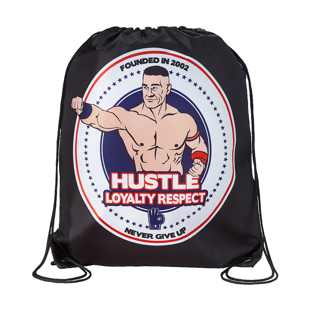 John Cena Hustle Loyalty Respect Drawstring Bag PWcatalog