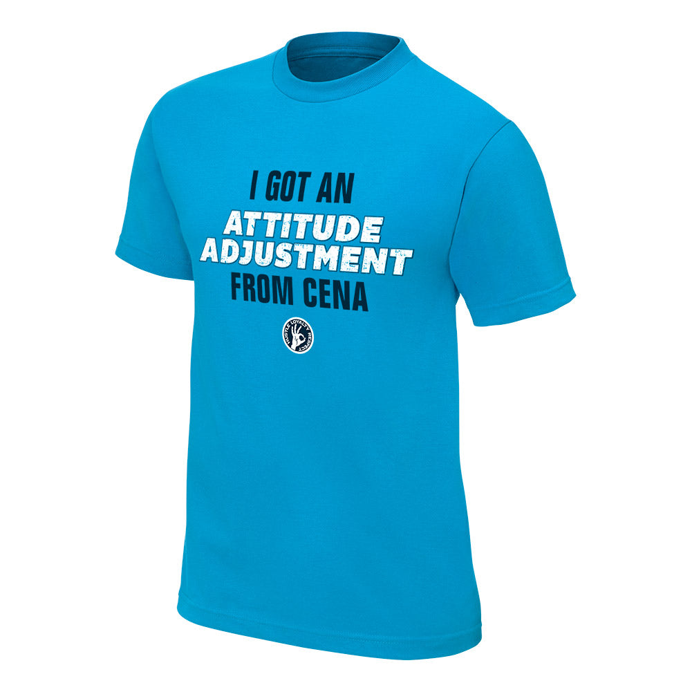 John Cena I Got an Attitude Adjustment Finisher T-Shirt Pwcatalog