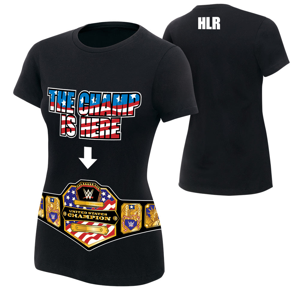 John Cena The United States Champ is Here Women's Authentic T-Shirt Pwcatalog
