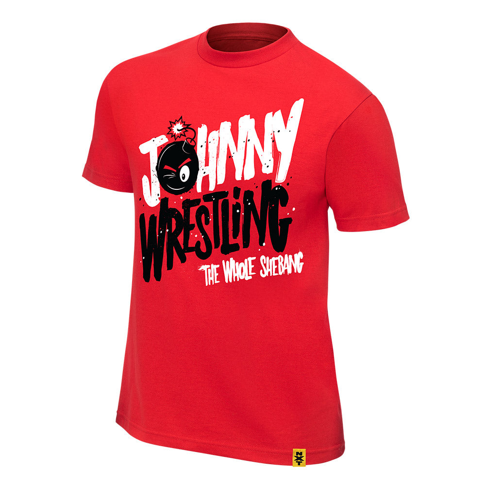 Johnny Gargano Johnny Wrestling Authentic T-Shirt Pwcatalog