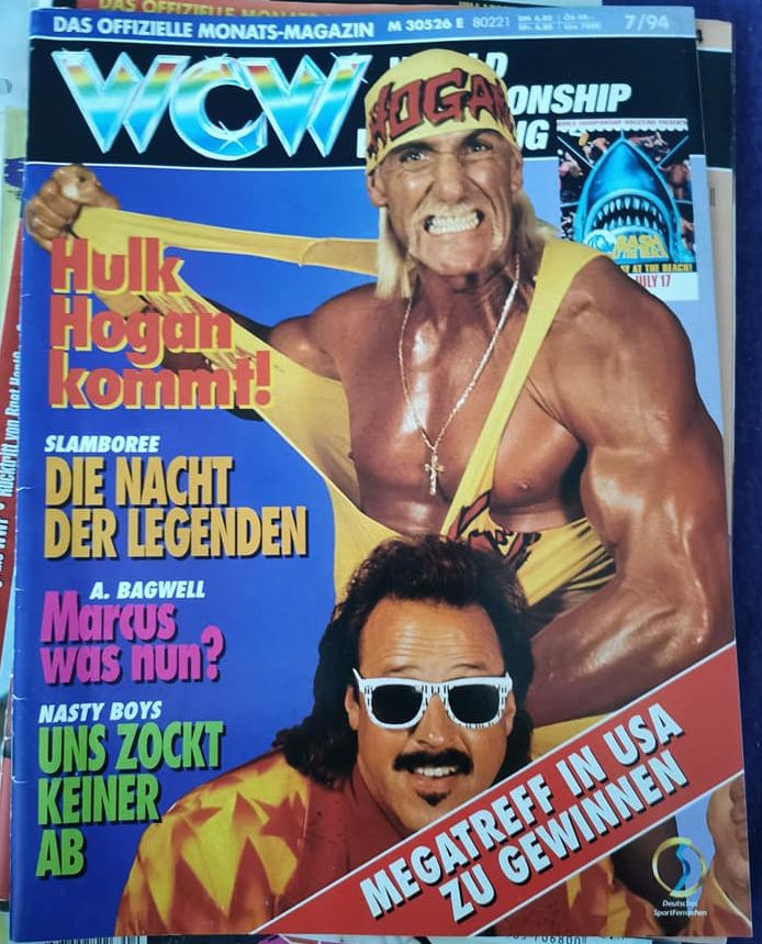 WCW German Magazine July 1994 Magazine PWcatalog