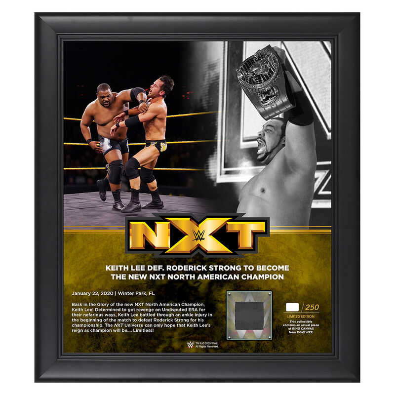 Keith Lee North American Champion 15 x 17 Limited Edition Plaque Pwcatalog