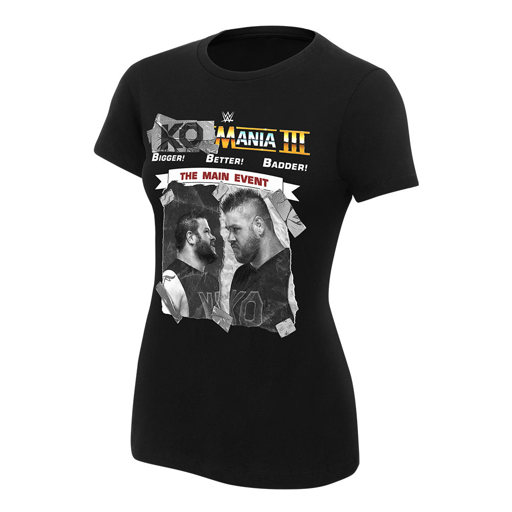 Kevin Owens KO-Mania 3 Women's Authentic T-Shirt Pwcatalog