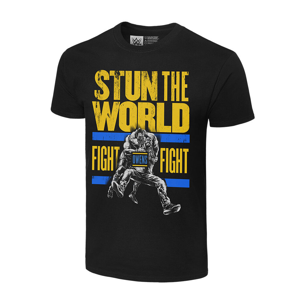 Kevin Owens Stun The World Authentic T-Shirt Pwcatalog