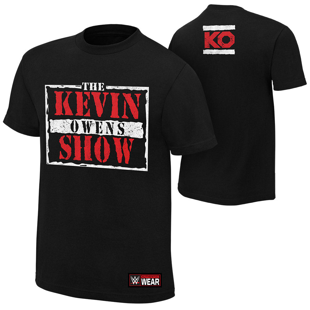 Kevin Owens The Kevin Owens Show Authentic T-Shirt Pwcatalog
