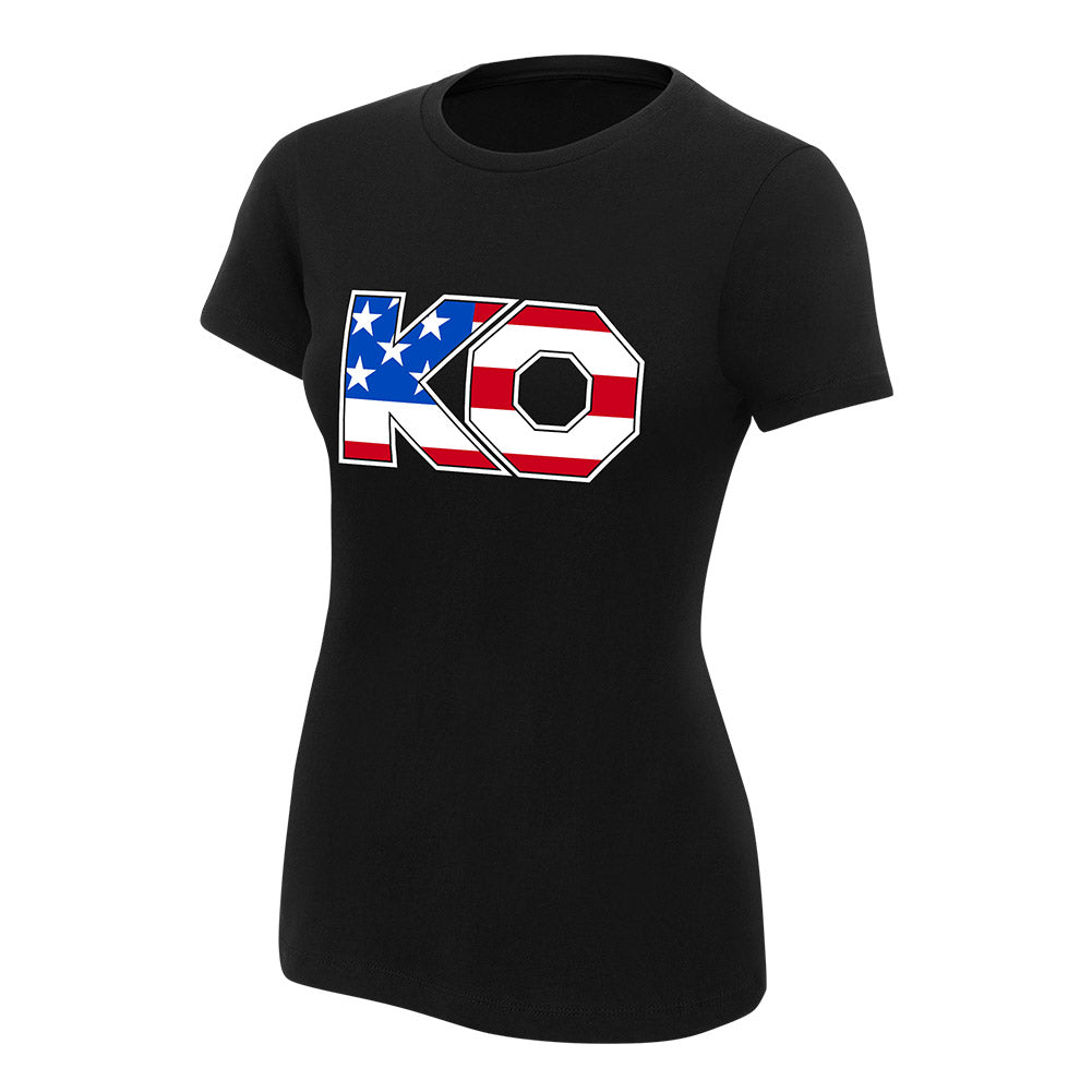 Kevin Owens The New Face of America Women's Authentic T-Shirt Pwcatalog