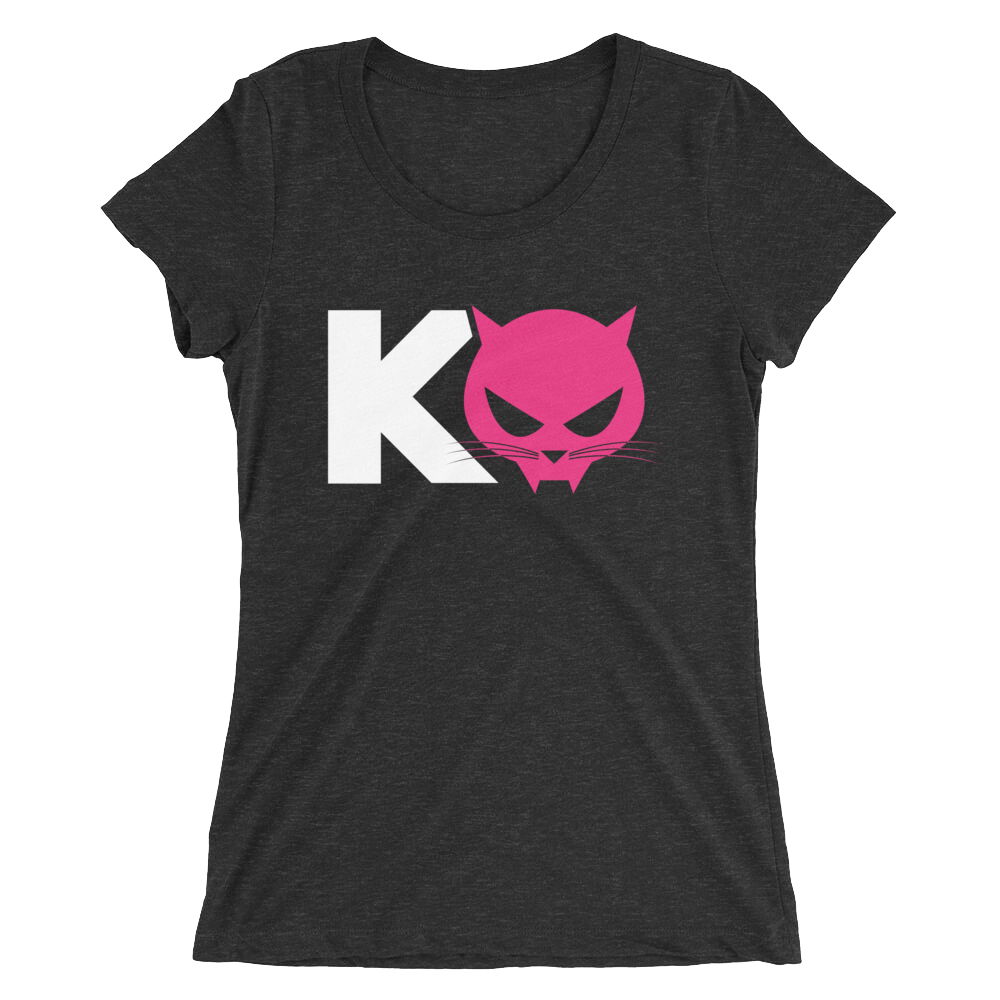 Kevin Owens & Natalya Team Pawz Logo Women's Tri-Blend T-Shirt Pwcatalog