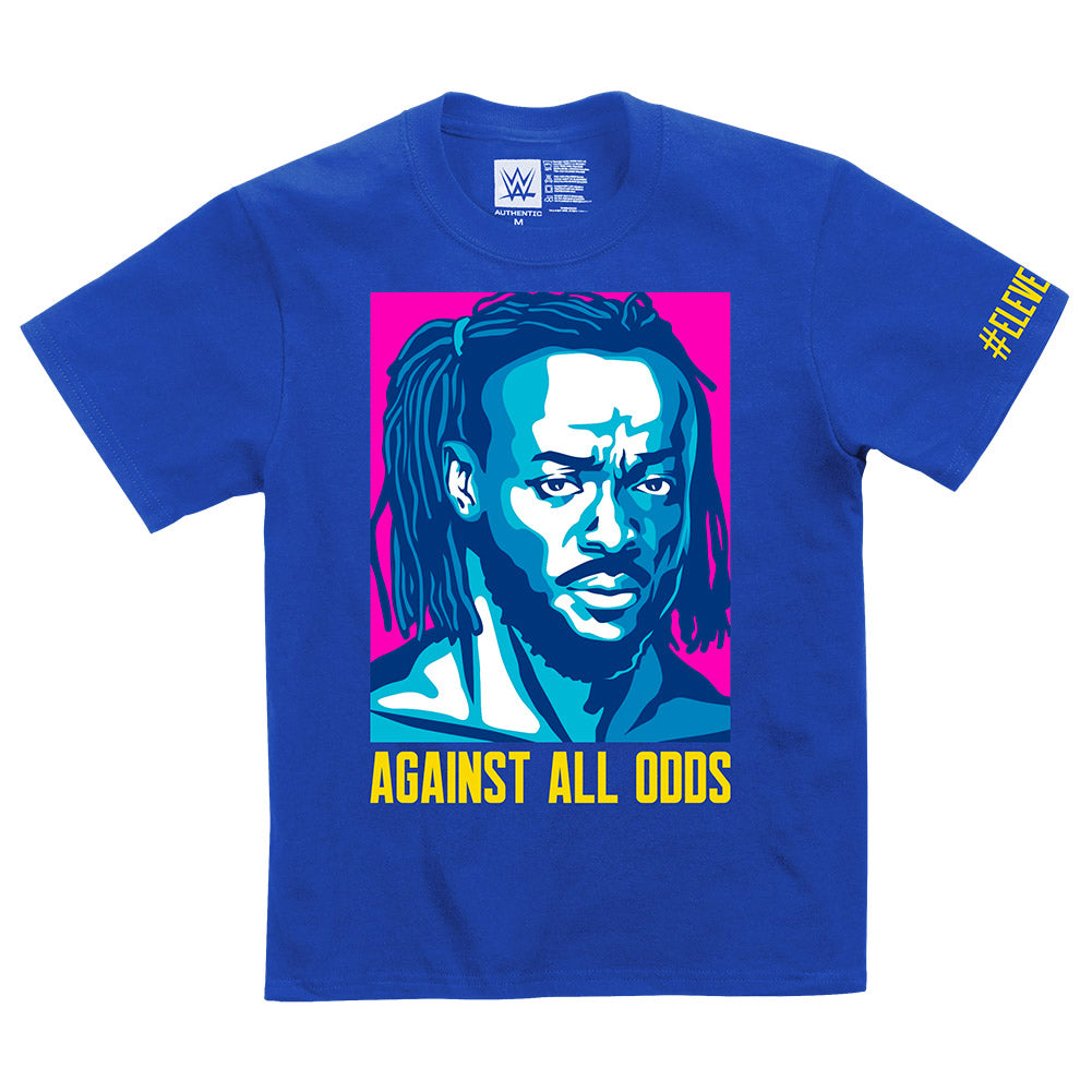 Kofi Kingston Against All Odds Youth Authentic T-Shirt Pwcatalog