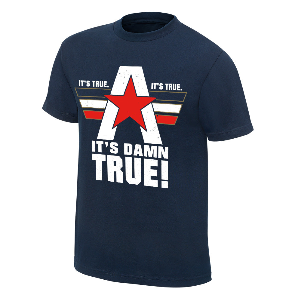Kurt Angle It's Damn True Authentic T-Shirt Pwcatalog