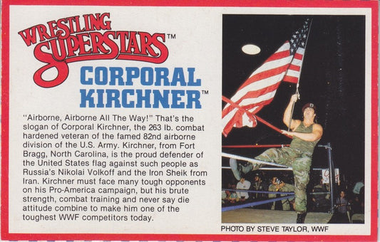 Corporal Kirchner Series 3 PW Catalog